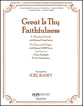 Great Is Thy Faithfulness Organ sheet music cover